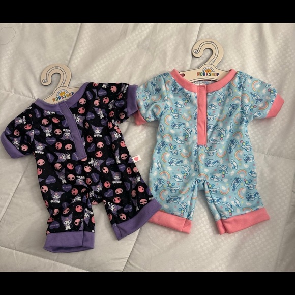 Build a bear workshop cinamonroll and kuromi  pajamas - Picture 4 of 4